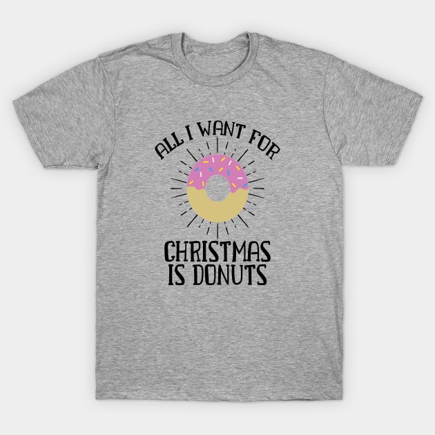 Donuts for Christmas T-Shirt by oksmash